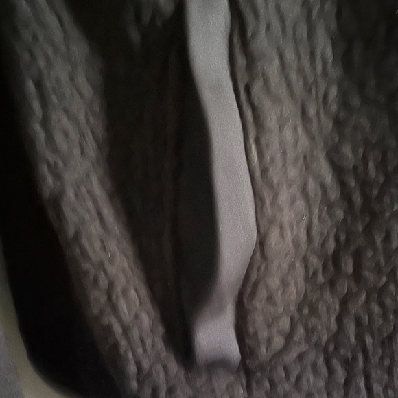 SO cozy softest sherpa Women's Black Full Zip Fleece Jacket - Picture 4 of 5